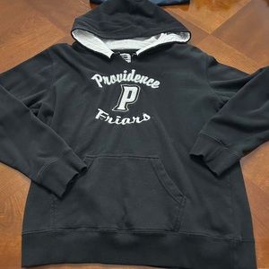 Providence College Mens Hoodie Neckline Cut